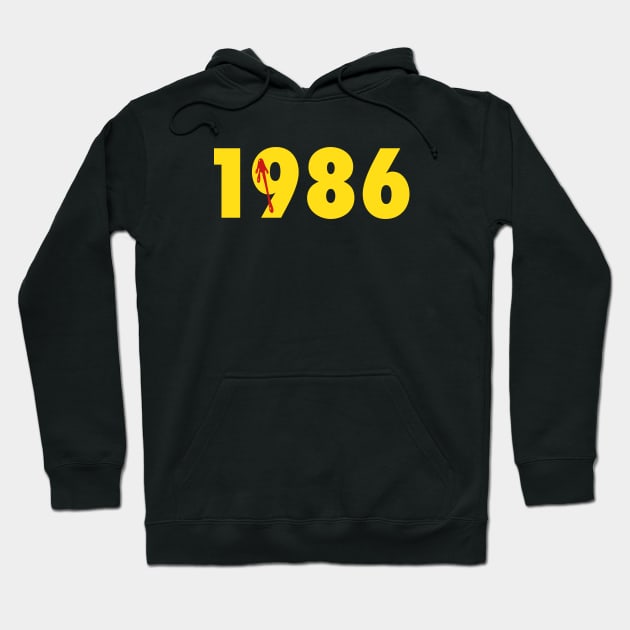 1986 WM Hoodie by lorocoart